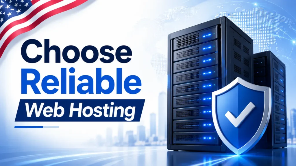 Choose Reliable Web Hosting with secure servers, fast performance, and trusted hosting solutions for websites in the USA
